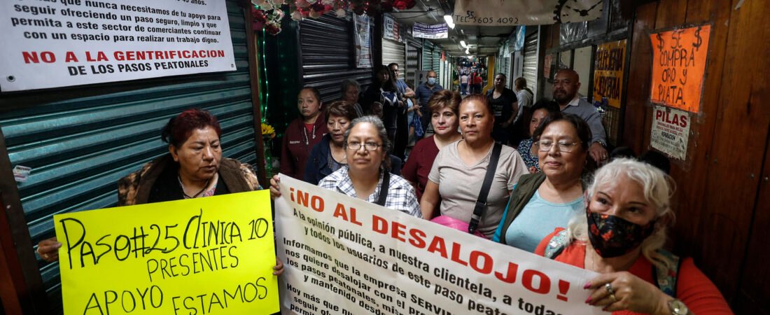 Las obras del Mundial de Fútbol amenazan a comerciantes informales de la CDMX